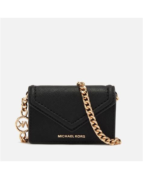 MICHAEL Michael Kors Black Jet Set Small Saffiano 